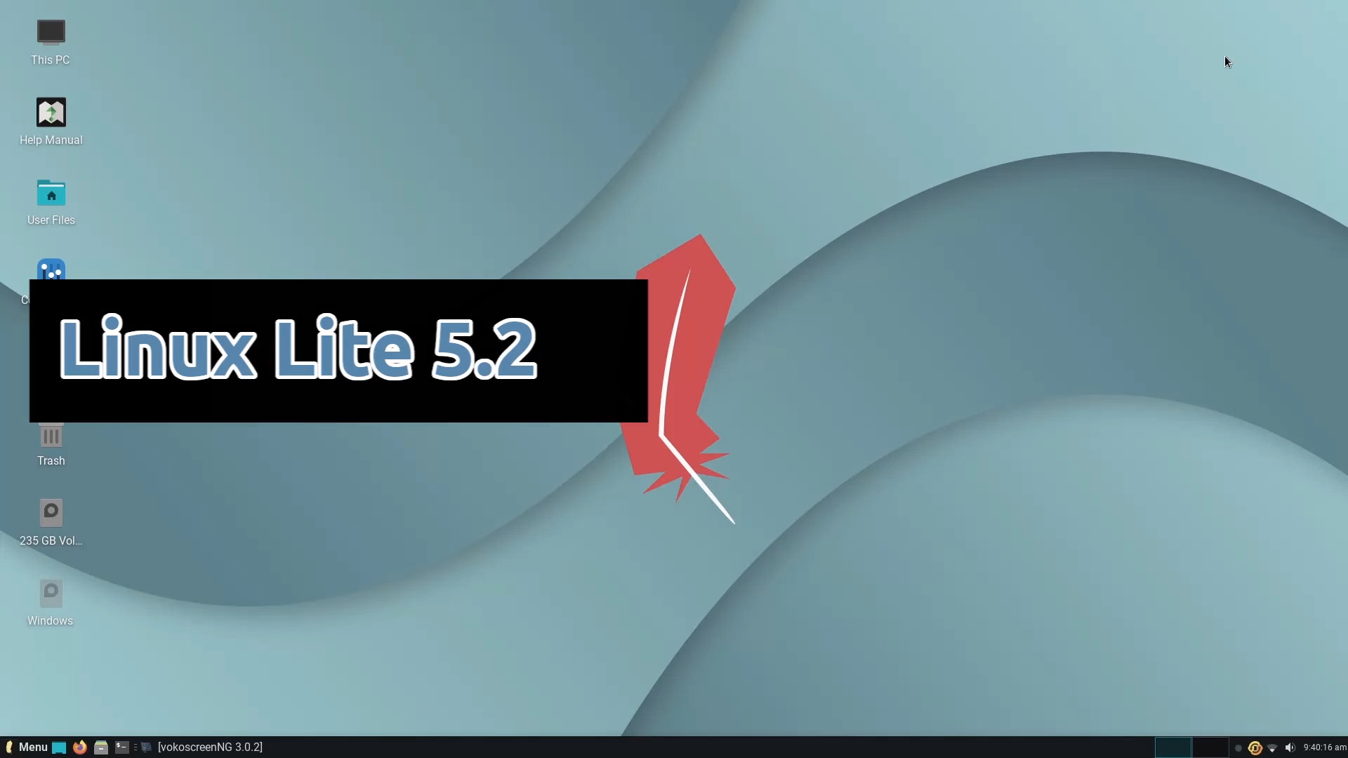 Linux Lite 5.2 banner